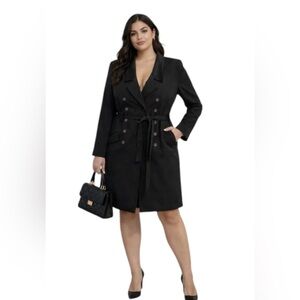 Cross & Fashion Center Blazer Dress Negro Talla 10